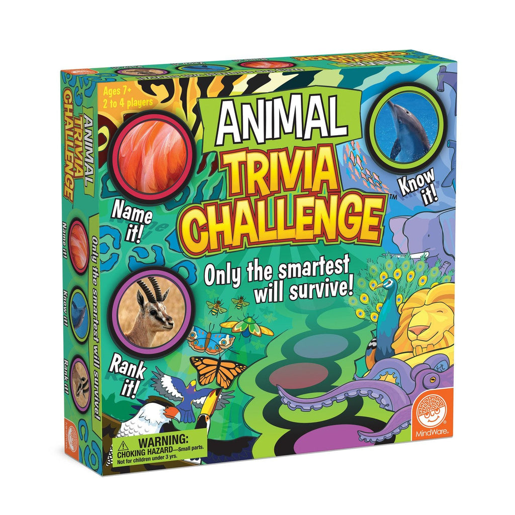 Animal Trivia Challenge- Mindware - Timeless Toys