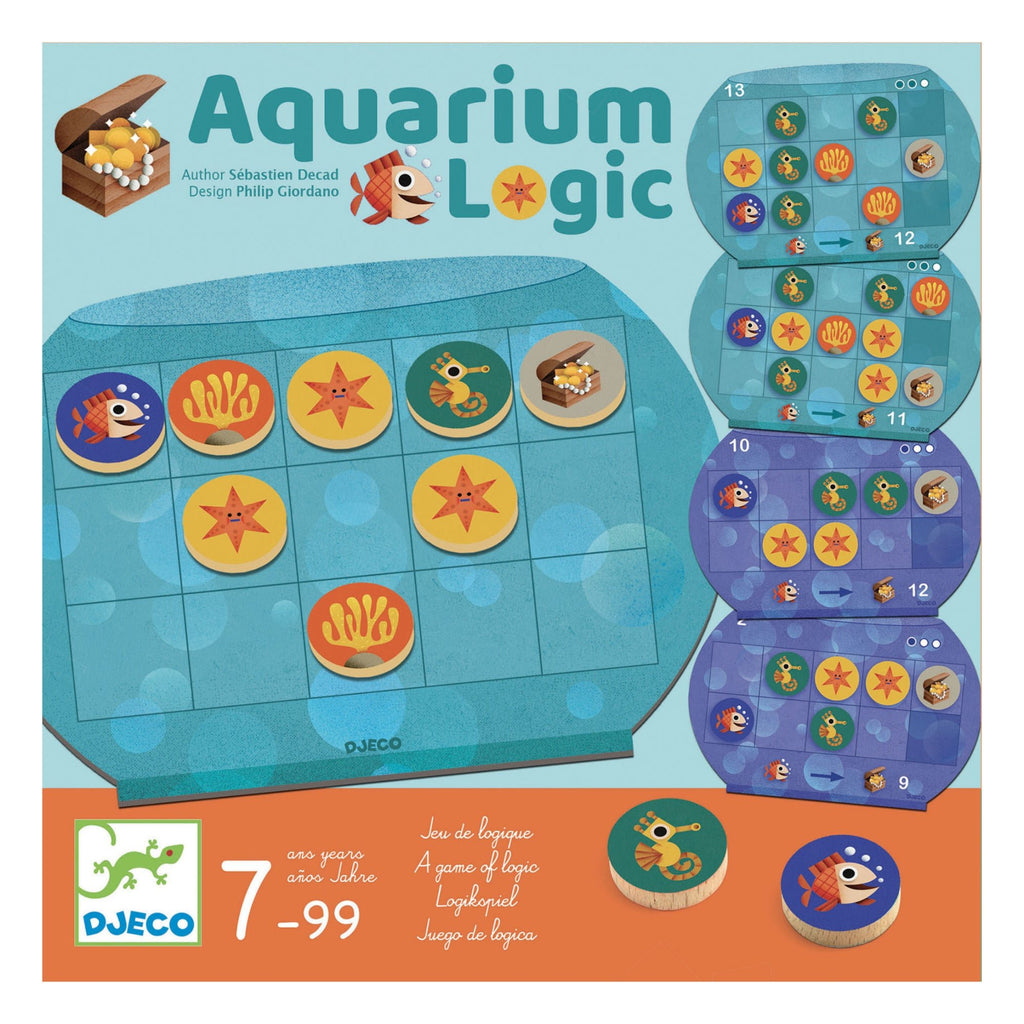 Aquarium Logic game by Djeco - Timeless Toys