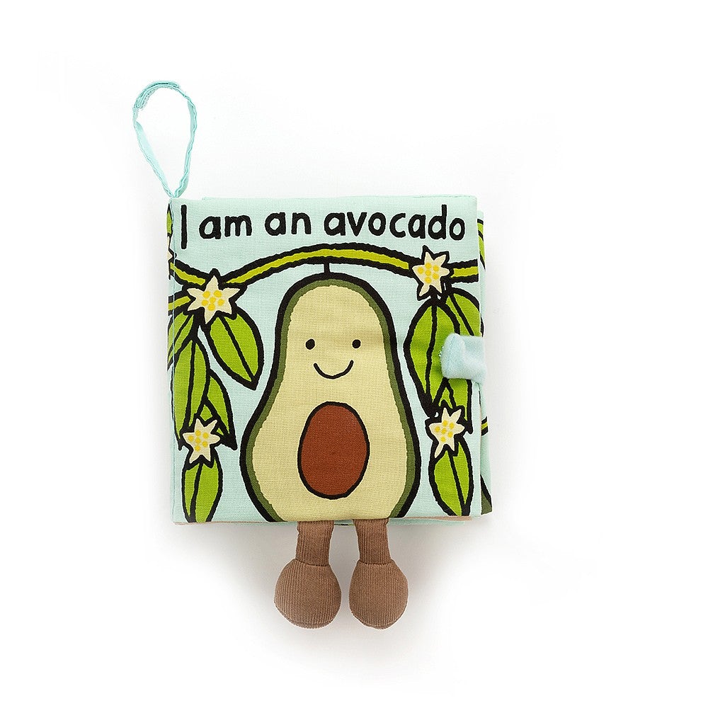 Avocado Fabric Book by Jellycat - Timeless Toys