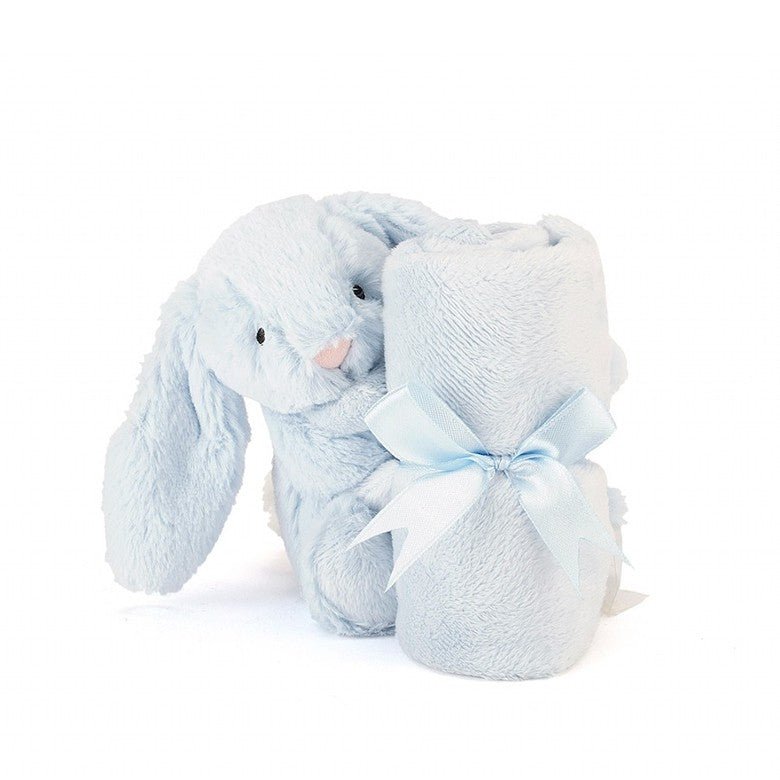 Bashful Blue Bunny Soother by Jellycat - Timeless Toys