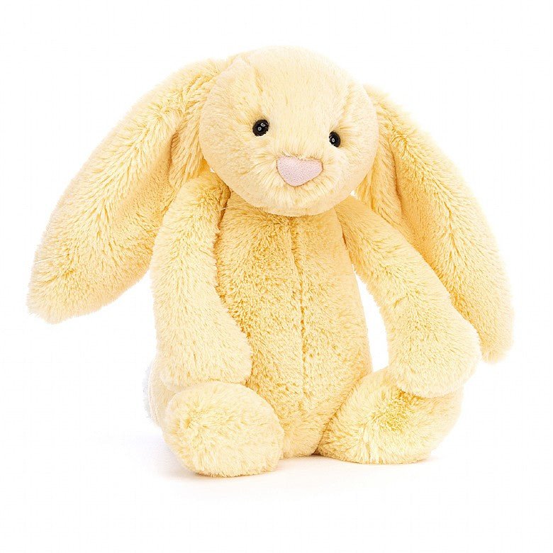 Bashful Lemon Bunny (medium) by Jellycat - Timeless Toys