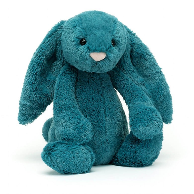 Bashful Mineral Blue Bunny (medium) by Jellycat - Timeless Toys