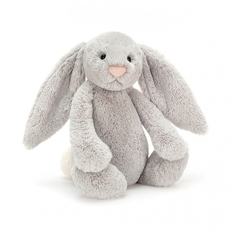 Bashful Silver Bunny Large (36cm) by Jellycat - Timeless Toys