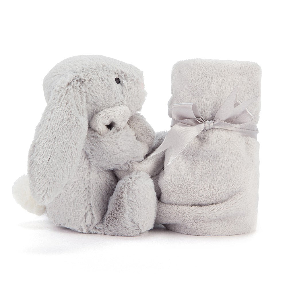 Bashful Silver Bunny Soother by Jellycat - Timeless Toys