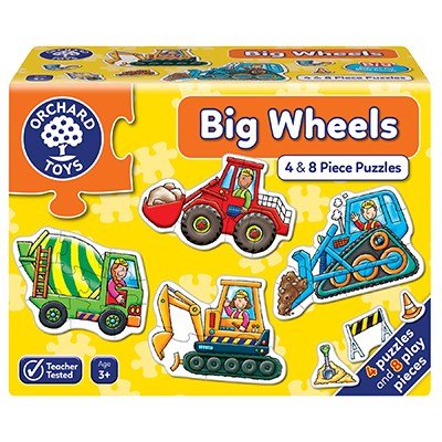 Big Wheels First Puzzle - Timeless Toys