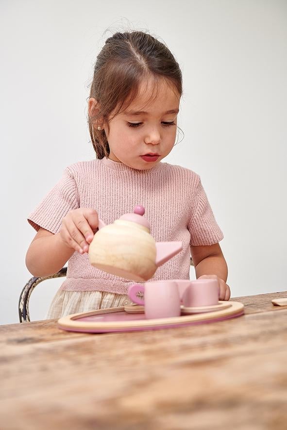 Birdie Tea Set and Tray by Tender Leaf Toys - Timeless Toys