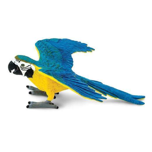 Blue and Gold Macaw by Safari Ltd - Timeless Toys