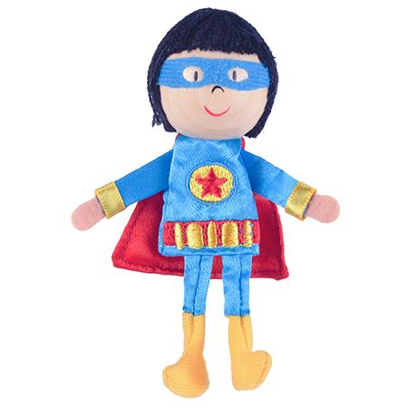 Boy Hero Finger Puppet - Timeless Toys