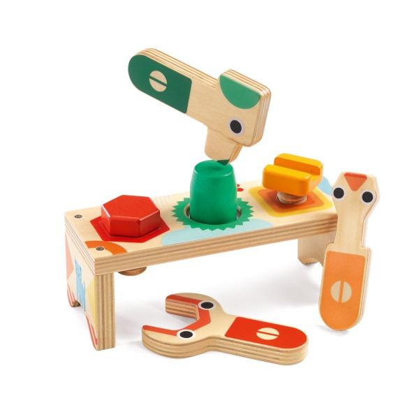 Bricolou Wooden Tools by Djeco - Timeless Toys