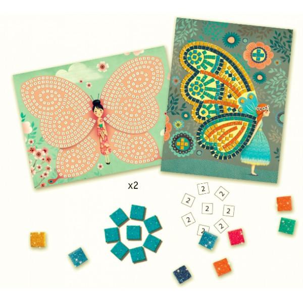 Butterfly Mosaics by Djeco - Timeless Toys
