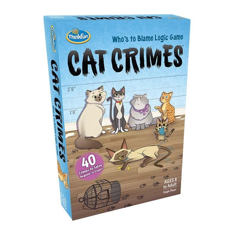Cat Crimes Game - ThinkFun - 8yrs+ - Timeless Toys