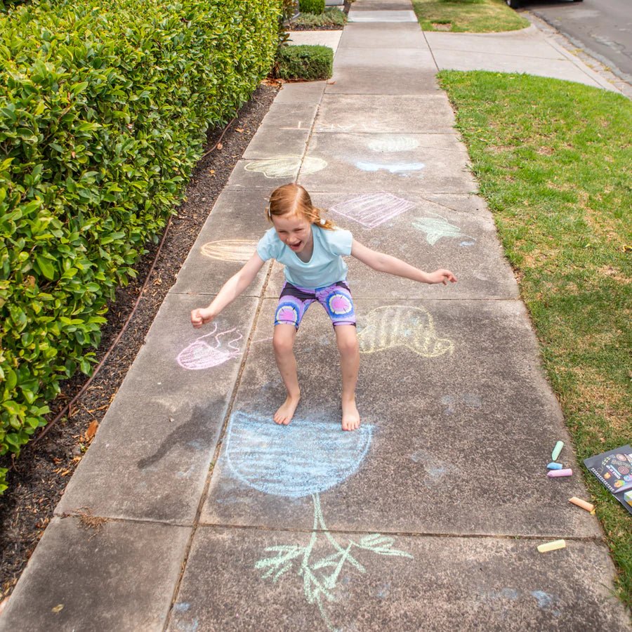 Chalk It Up- Games for Outdoors by Tiger Tribe - Timeless Toys