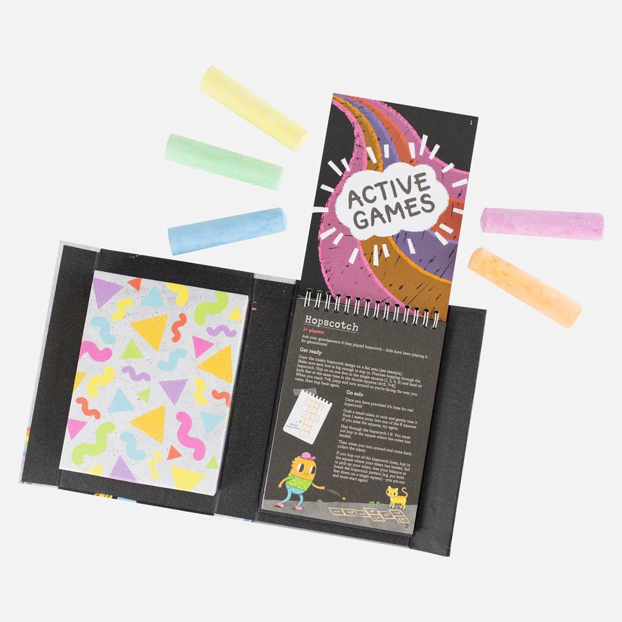 Chalk It Up- Games for Outdoors by Tiger Tribe - Timeless Toys