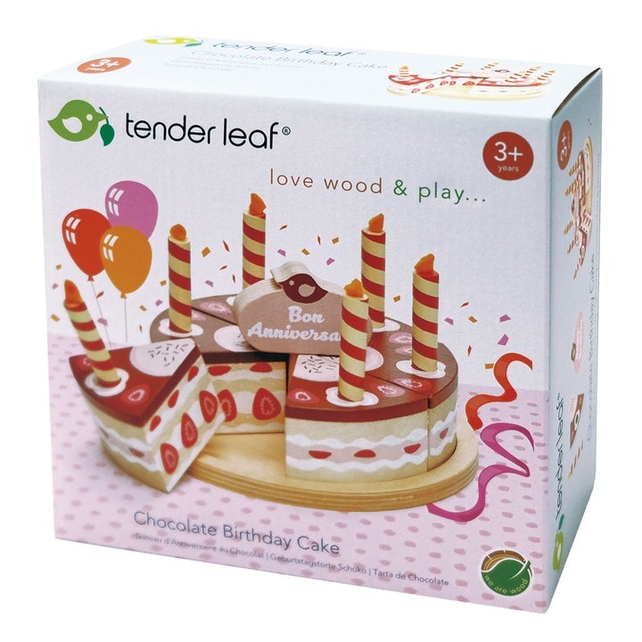 Chocolate Birthday Cake by Tender Leaf Toys - Timeless Toys