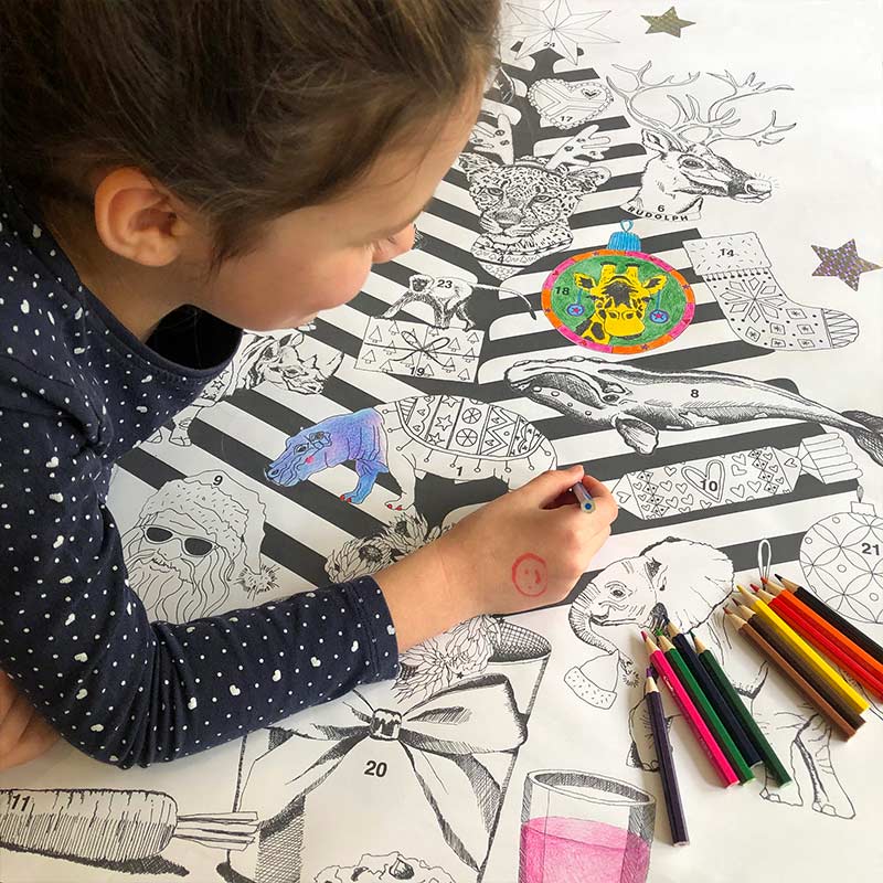 Colour Your Own South African Advent Calendar - Timeless Toys