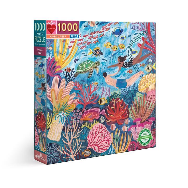 Coral Reef 1000pc Puzzle by eeBoo - Timeless Toys