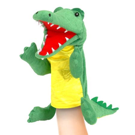 Crocodile Moving Mouth Hand Puppet - Timeless Toys