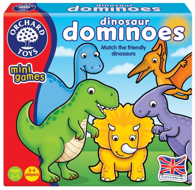 Dinosaur Dominoes Mini Game - Timeless Toys