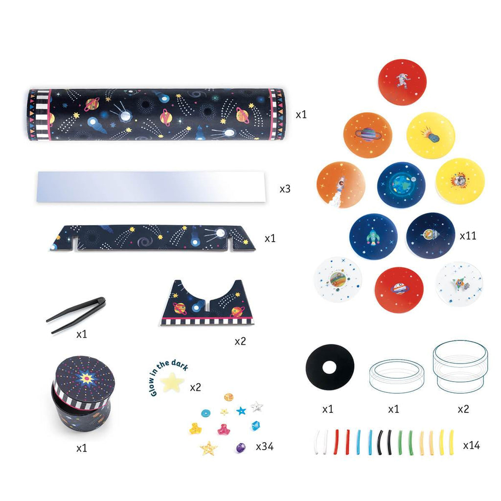 DIY Kaleidoscope Kit - Space Immersion by Djeco - Timeless Toys