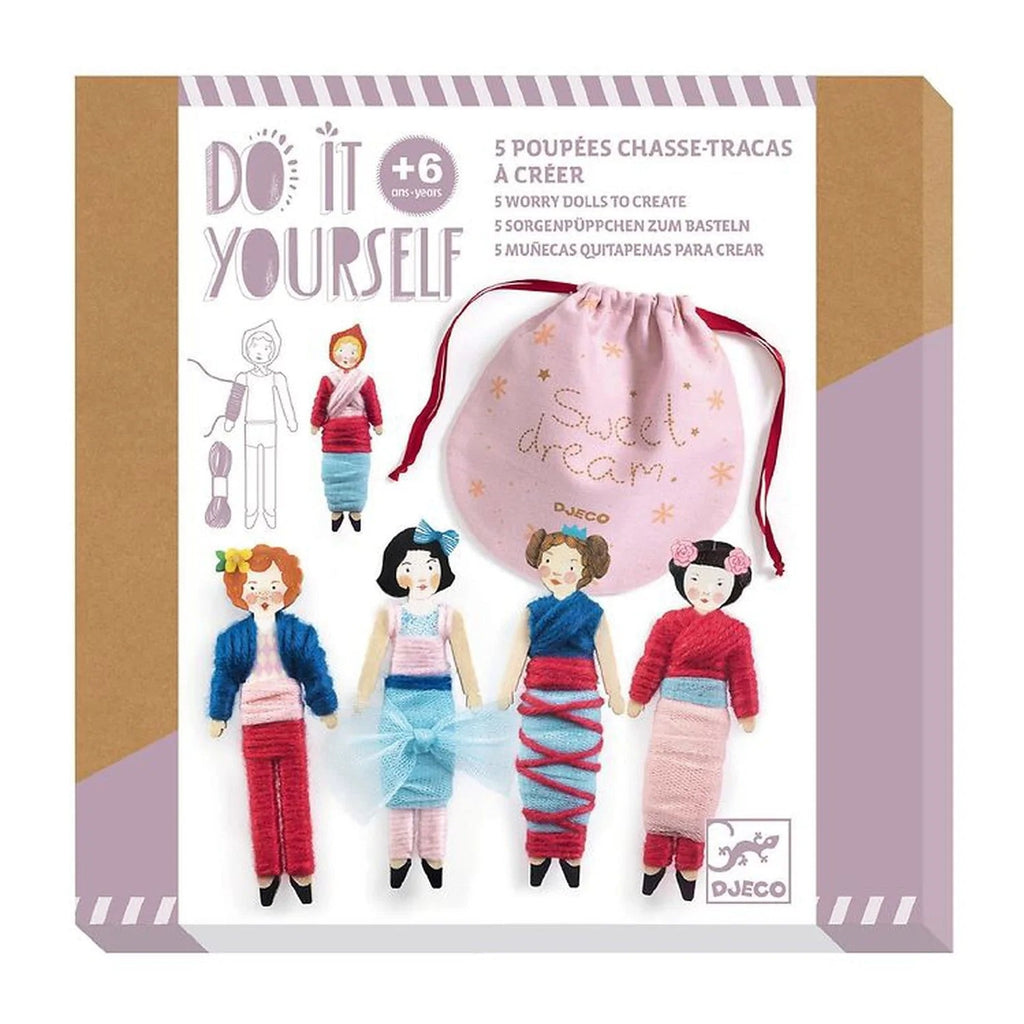 DIY Worry Dolls - Sweet Night by Djeco - Timeless Toys