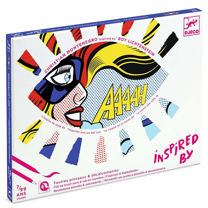 Djeco Inspired By - Superheroes (Roy Lichtenstein) - Timeless Toys
