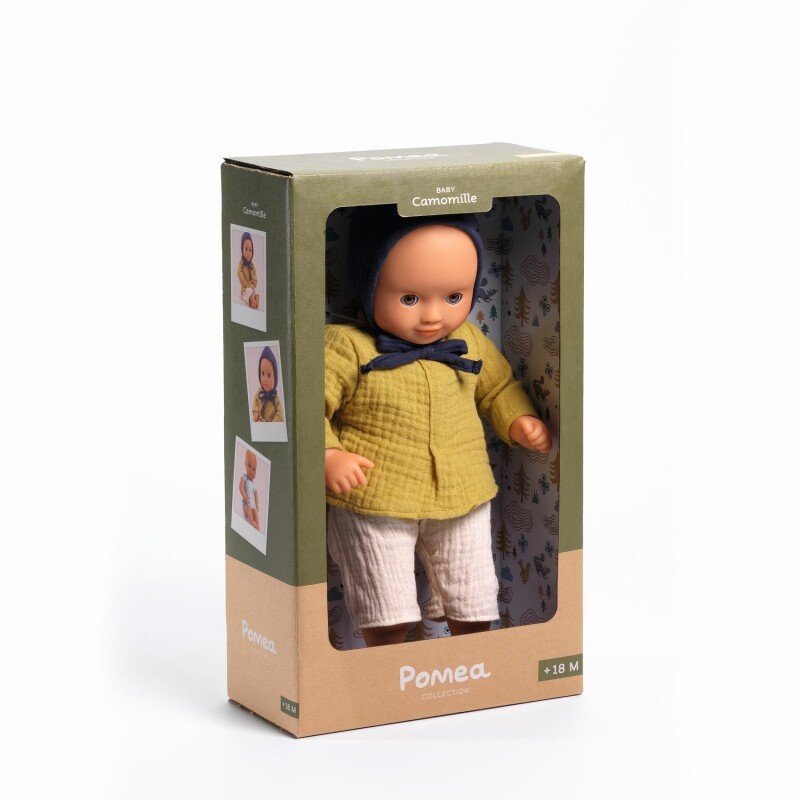 Djeco Pomea Doll - Baby Camomille (32cm) - Timeless Toys