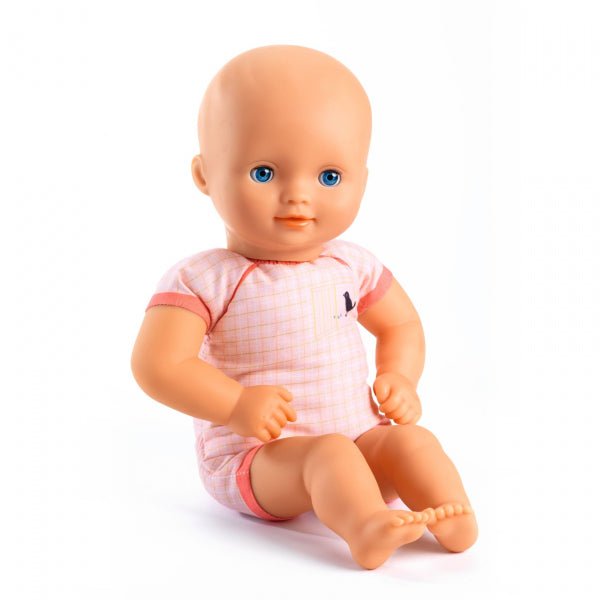 Djeco Pomea Doll - Baby Dahlia Purple (32cm) - Timeless Toys