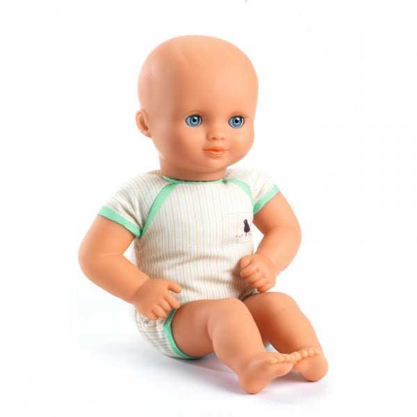 Djeco Pomea Doll - Baby Lilas Rose (32cm) - Timeless Toys