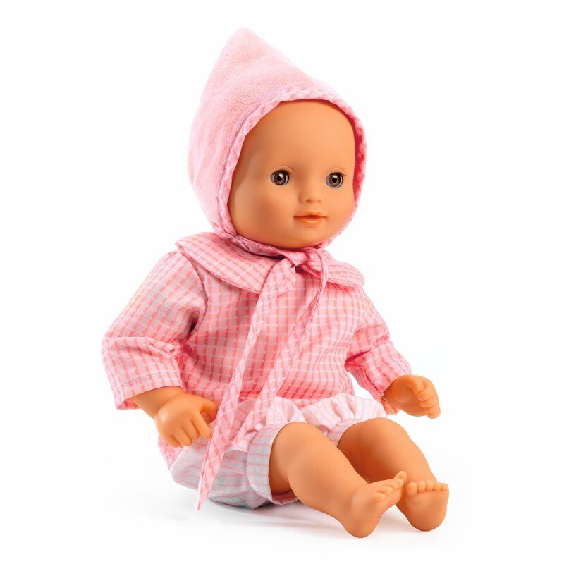 Djeco Pomea Doll - Baby Rose (32cm) - Timeless Toys