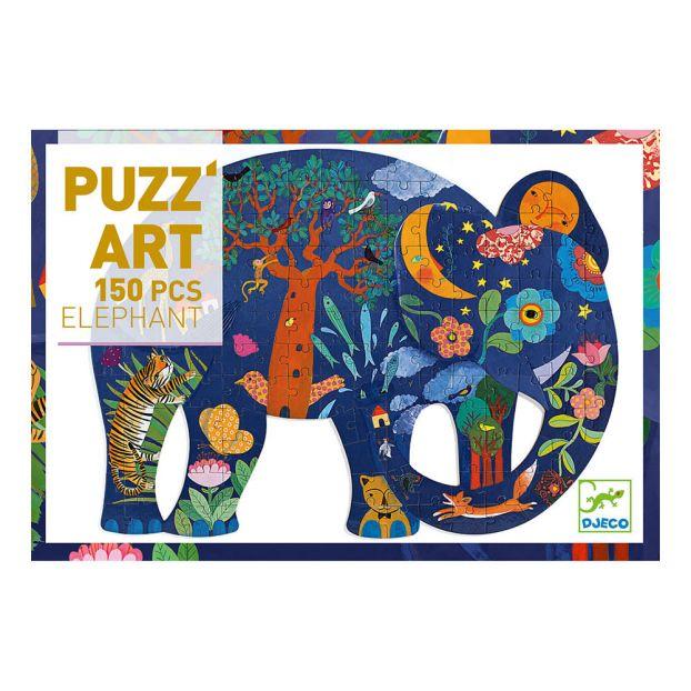 Djeco Puzz'Art Elephant - 150pcs - Timeless Toys