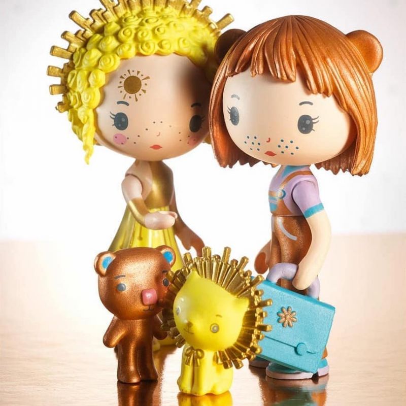 Djeco Tinyly - Anouk and Nours Doll Figurines - Timeless Toys