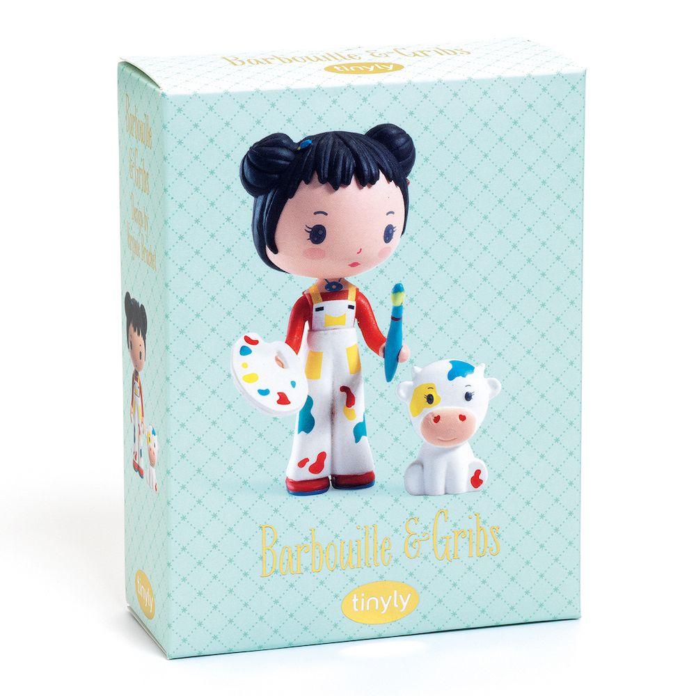 Djeco Tinyly - Barbouille and Gribs doll figurines - Timeless Toys