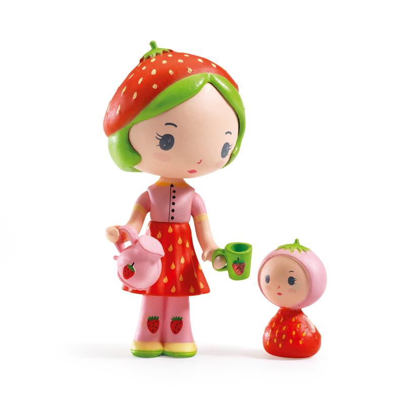 Djeco Tinyly - Berry and Lila doll figurines - Timeless Toys