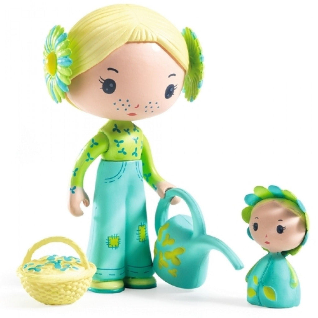 Djeco Tinyly - Flore and Bloom Doll Figurines - Timeless Toys