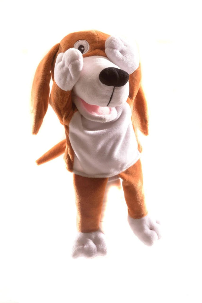 Dog Moving Mouth Hand Puppet - Timeless Toys