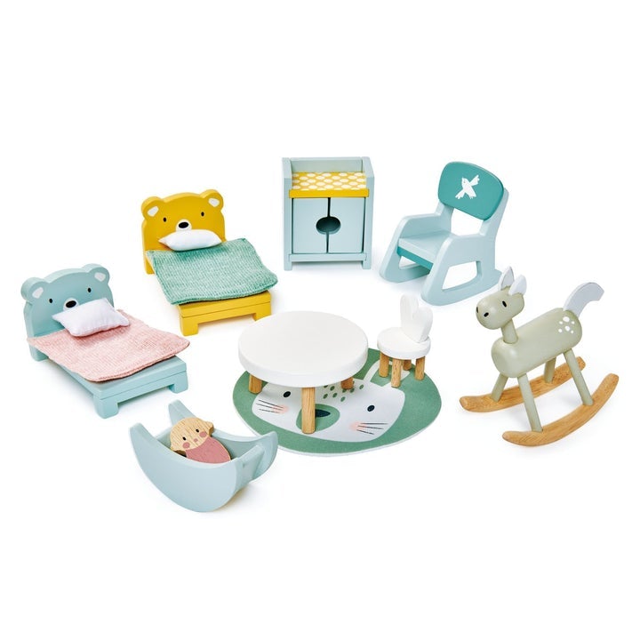Dolls House Children's Room Furniture by Tender Leaf Toys - Timeless Toys
