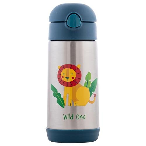 Double wall stainless steel bottle - Zoo by Stephen Joseph - Timeless Toys