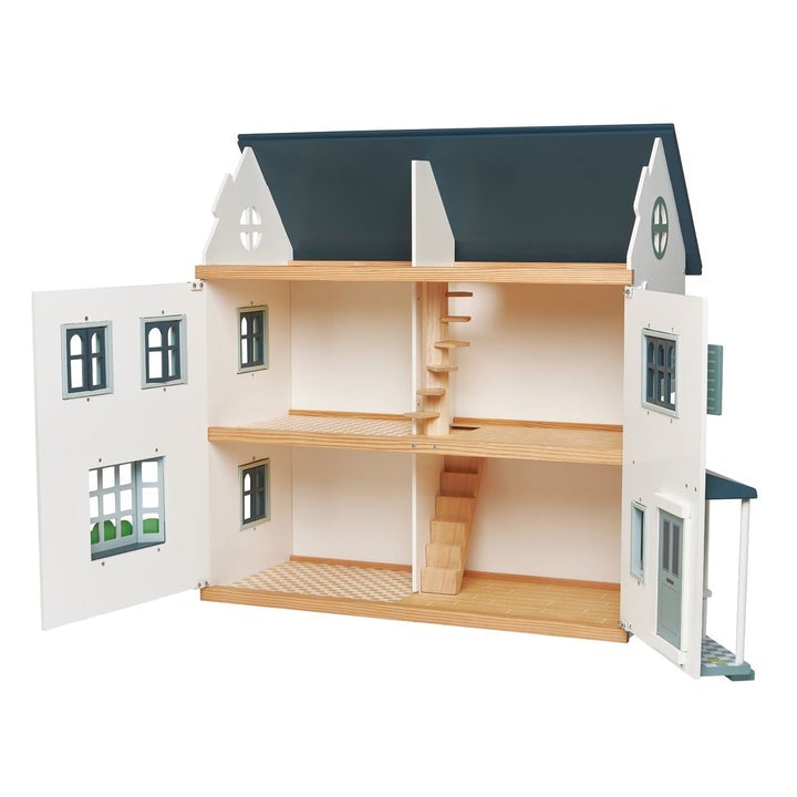 Dovetail Dolls House (excluding furniture) by Tender Leaf Toys - Timeless Toys