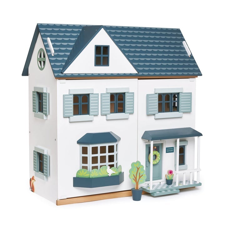 Dovetail Dolls House (excluding furniture) by Tender Leaf Toys - Timeless Toys