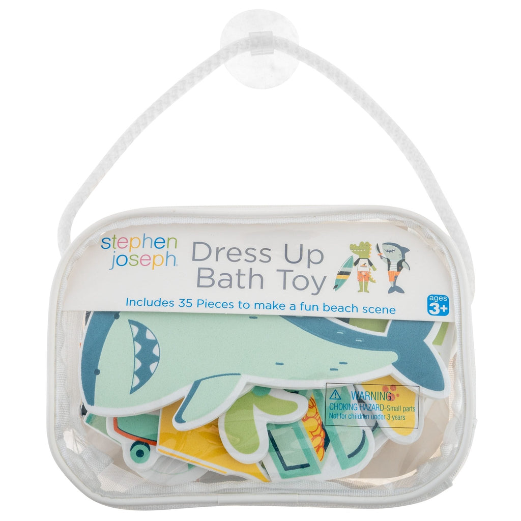 Dress-Up Bath Toy Shark/Dino by Stephen Joseph - Timeless Toys