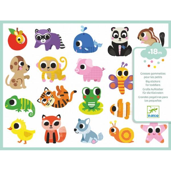 Easy Peel Stickers - Baby Animals - Timeless Toys