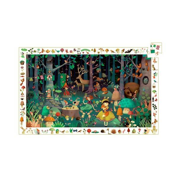 Enchanted Forest Observation Puzzle - 100pcs - Timeless Toys