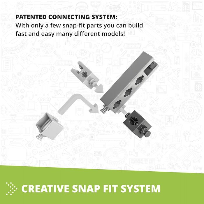 Engino: Creative Builder Multi-Model set (15 models) 6yrs+ - Timeless Toys