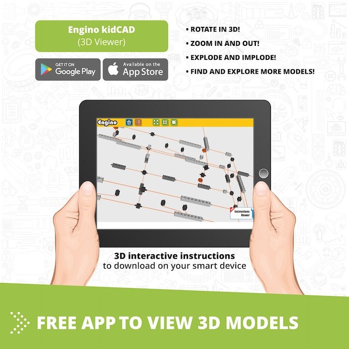 Engino: Creative Builder Multi-Model set (15 models) 6yrs+ - Timeless Toys