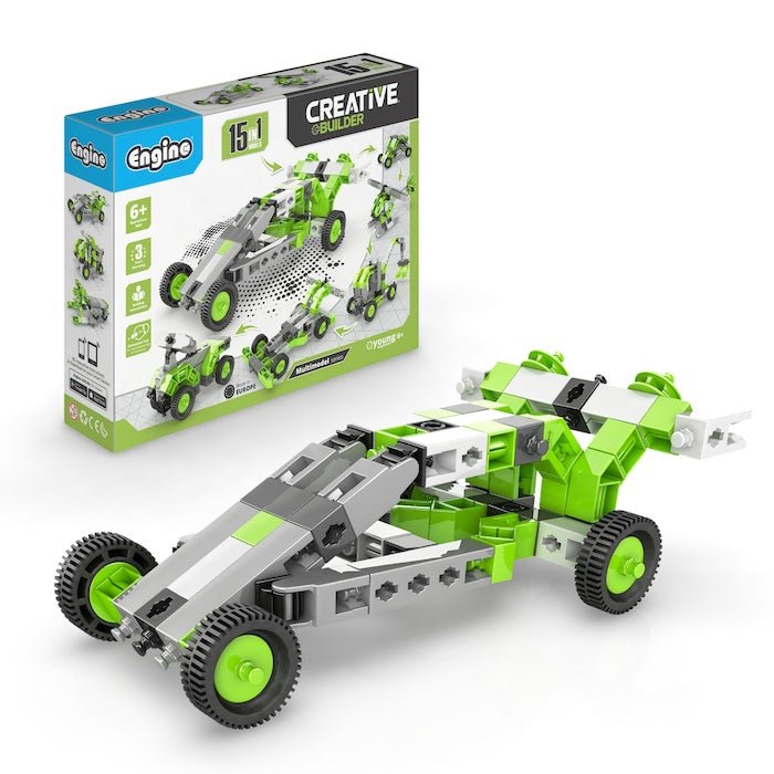 Engino: Creative Builder Multi-Model set (15 models) 6yrs+ - Timeless Toys