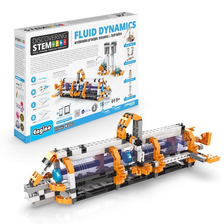 Engino Discovering Stem: Fluid Dynamics - 9yrs+ - Timeless Toys