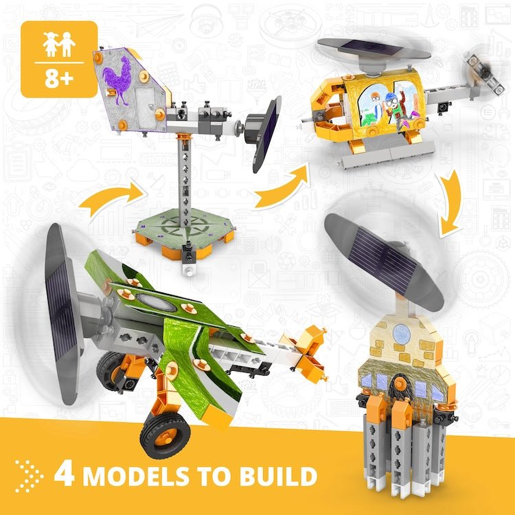 Engino STEAMlabs - How Solar Energy Works? - 8yrs+ - Timeless Toys