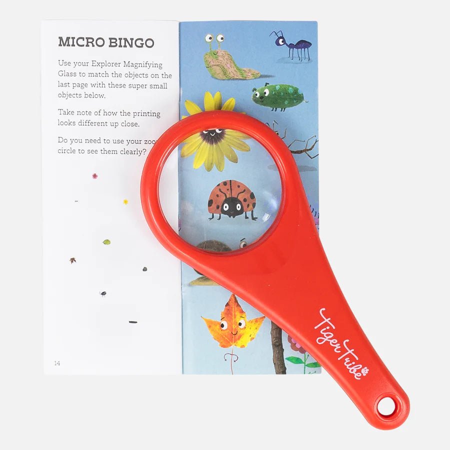 Explorer Magnifying Glass by Tiger Tribe (3-7yrs) - Timeless Toys