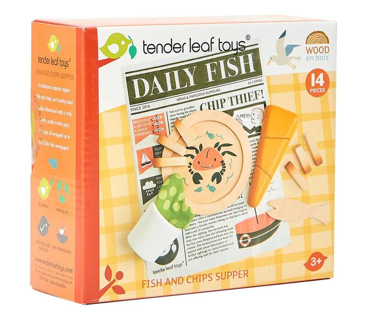 Fish and Chips Supper by Tender Leaf Toys - Timeless Toys