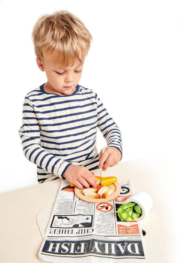 Fish and Chips Supper by Tender Leaf Toys - Timeless Toys